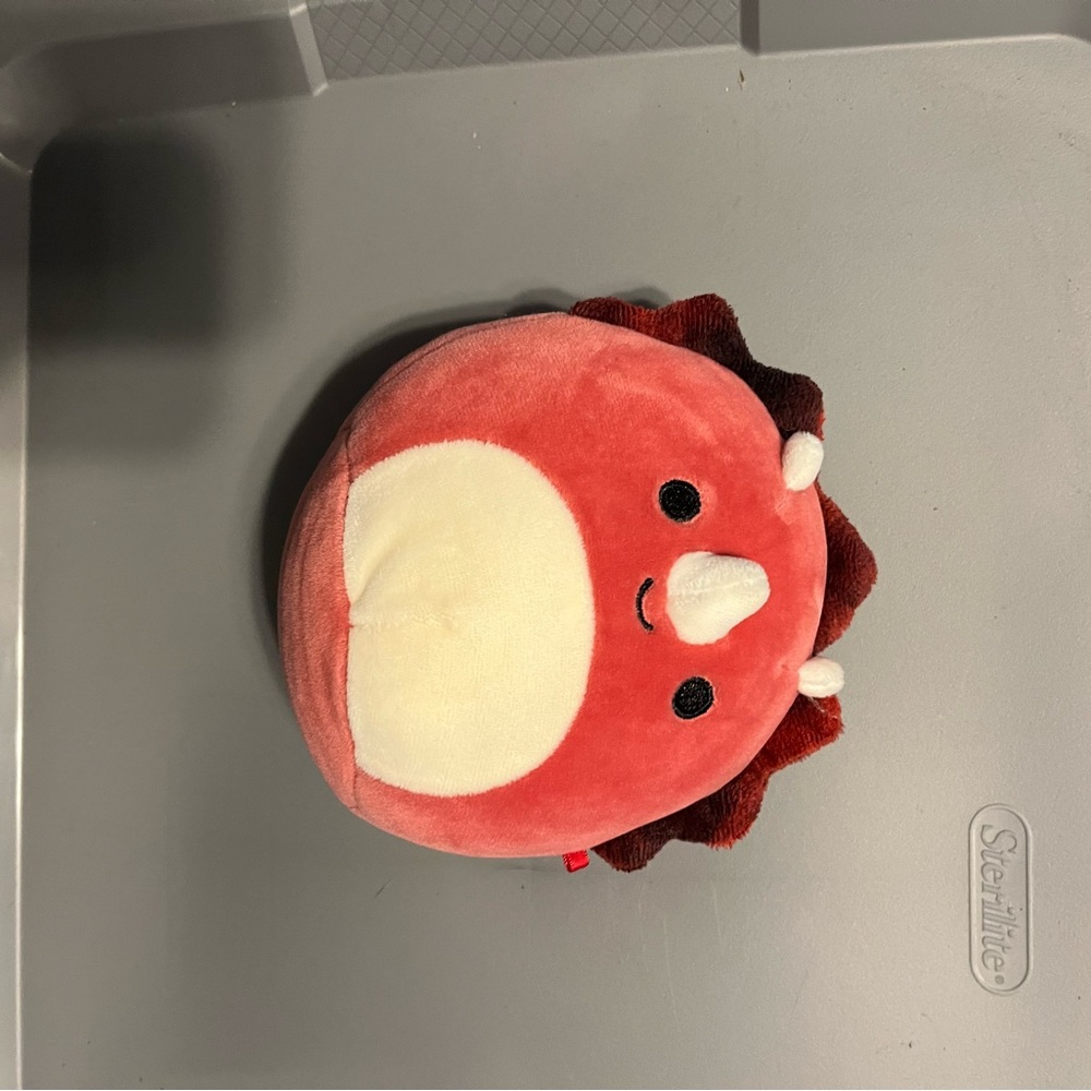Squishmallows Red and Brown Dinosaur Plush